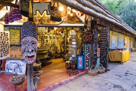 Lesedi Kulturerlebnis + Mittagessen oder AbendessenLesedi Kulturerlebnis + Mittagessen