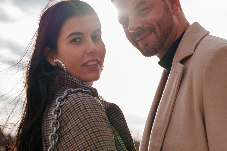 Parijs: Eiffeltoren fotoshoot met een professional