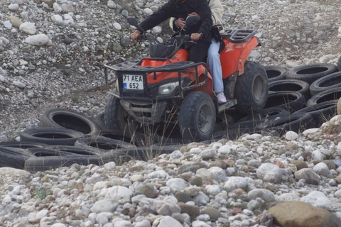 Antalya: Off-Road Quad/Buggy Safari & Hotel Transfer Double Quad: Two People, One Bike
