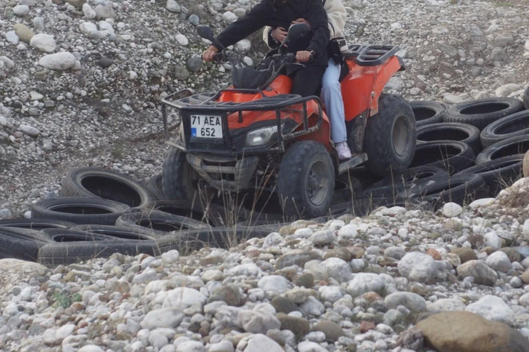 Antalya: Off-Road Quad/Buggy Safari & Hotel Transfer Double Quad: Two People, One Bike
