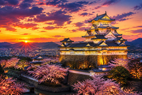 Osaka: Himeji Castle and Kobe Private Guided Day Trip