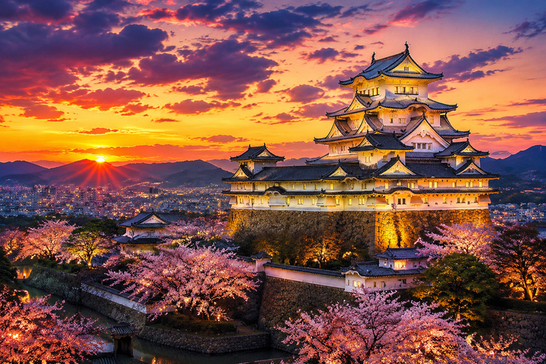 Osaka: Himeji Castle and Kobe Private Guided Day Trip