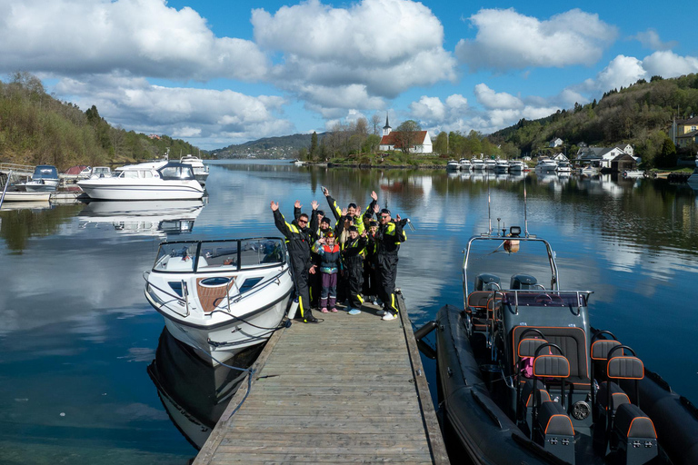 Bergen: Modalen RIB Fjord Safari with Lunch & Transfer