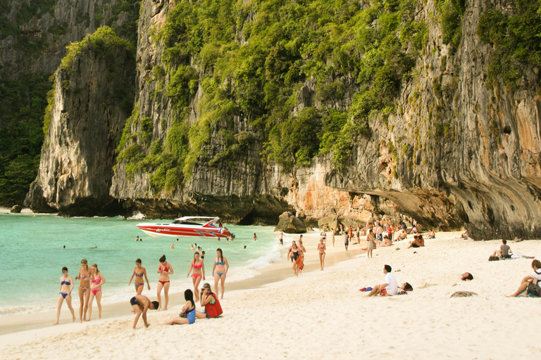 Phi Phi: Meio dia de barco privado de cauda longa para Maya Bay