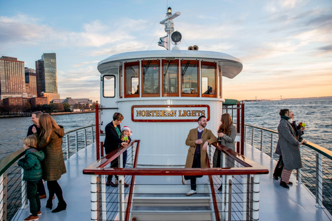 Manhattan: jachtcruise met jazz, chocolade & kerstliedjesNiet-terugbetaalbaar avondvertrek