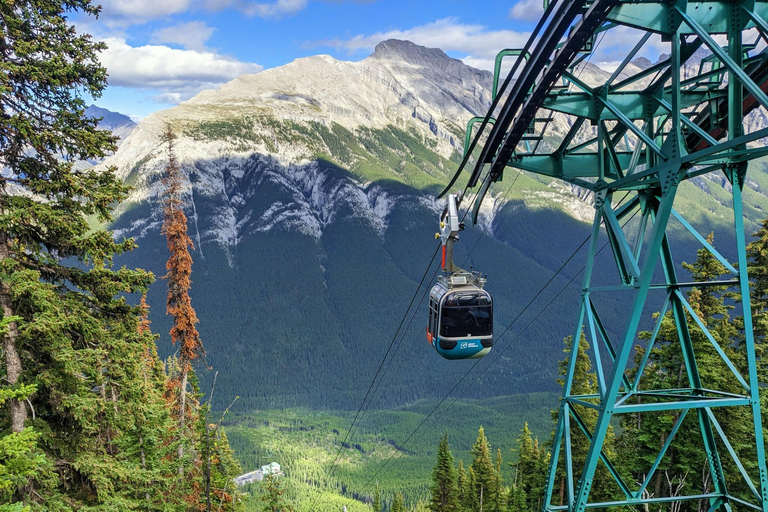 Calgary: Banff Gondola/Upper Hot Springs, Johnston CanyonCalgary Delta Downtown Hotel 7:45 Uhr Abholung vom Hotel