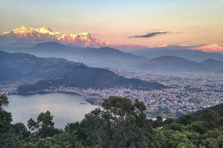 Pokhara: Dagvullende tour met zonsopgang in groepsverbandGroep alleen voor Sunrise Sarangkot