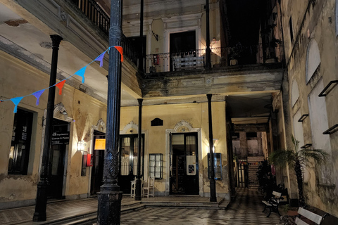 Buenos Aires: tango i ett gammalt hyreshus + ett glas vin.