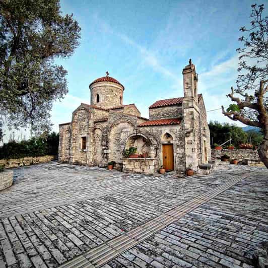 Rethymno:Arkadi-Melidoni-Patsos-Thronos &Local Food included