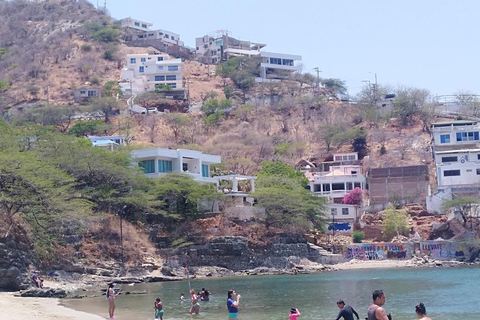 SANTAMARTA: TOUR Remanso, Taganga, Playa Grande Almoço e Snorkel IncluídoSANTAMARTA: TOUR Remanso, Taganga, Playa Grande Almoço e mergulho com snorkel incluídos