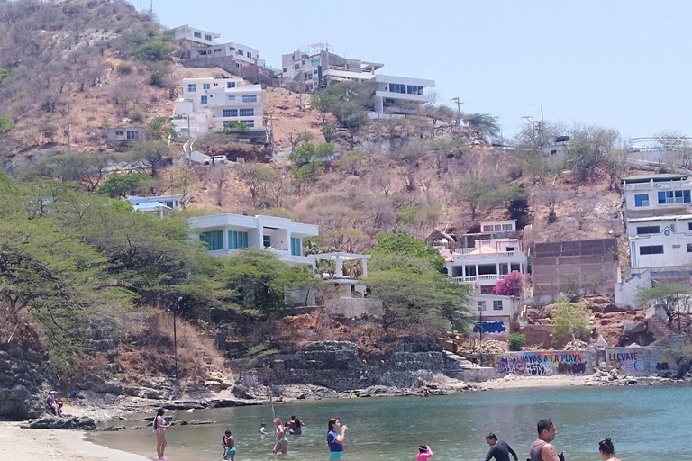 SANTAMARTA: TOUR Remanso, Taganga, Playa Grande Almoço e Snorkel IncluídoSANTAMARTA: TOUR Remanso, Taganga, Playa Grande Almoço e mergulho com snorkel incluídos