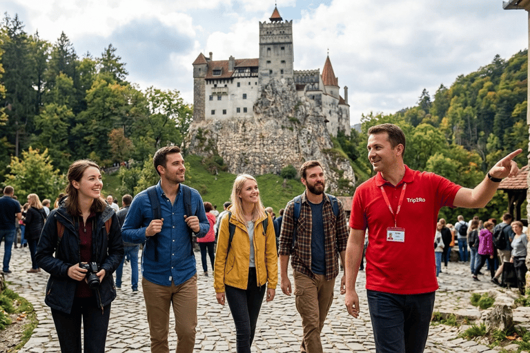 Bucharest: Dracula's Castle, Peles Castle, & Brasov Tour Coach Tour + AudioGuide in 25 languages + Host