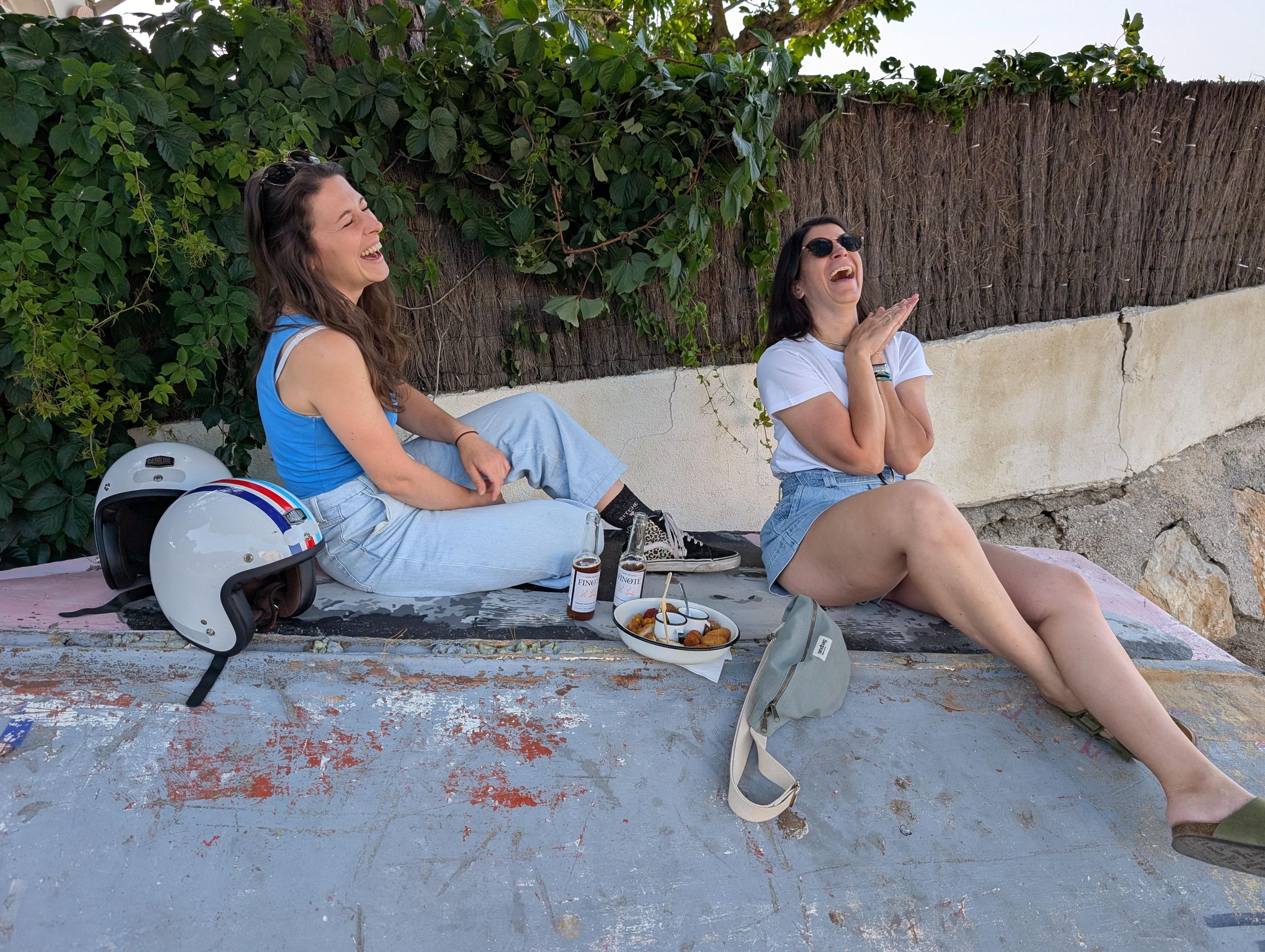 Racou, Argelès-sur-Mer: geführte Solex-Tour und Aperitif am Strand
