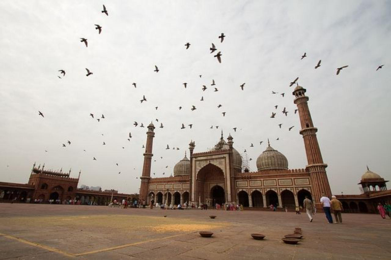 Delhi: Old Delhi Heritage Walk+Rikshaw Ride & Spice Market