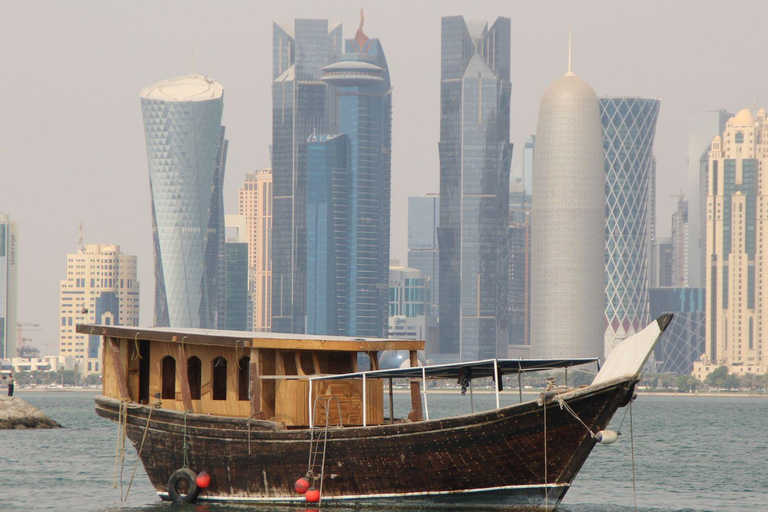 Para pasajeros de crucero: Atracciones de la ciudad de Doha y barco dhow