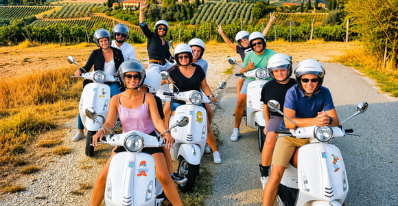 Chianti Vespa Experience: Wine Tasting & Tuscan Lunch
