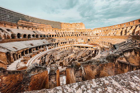 Colosseum Underground and Arena tour 7 people guarantee