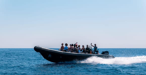 Nice to Monaco Speedboat Tour: Coast, Mala Cave & Swimming