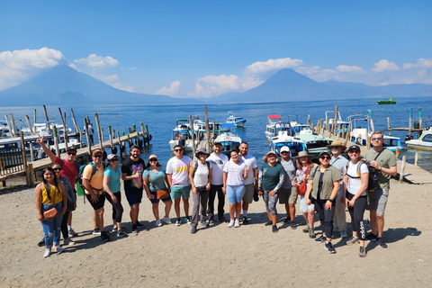From Antigua, round trip: enjoy the beauty of Lake Atitlán
