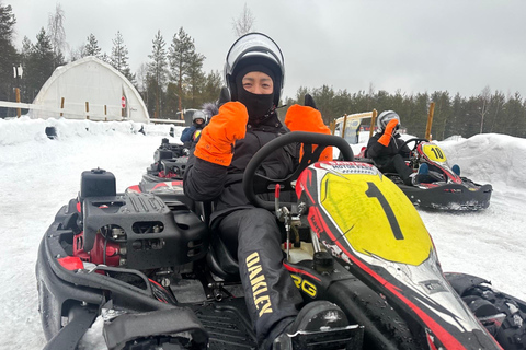 Rovaniemi: Ice Karting Experience