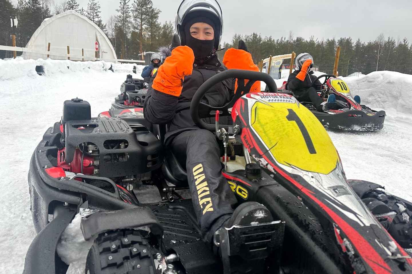 Rovaniemi: Ice Karting Experience