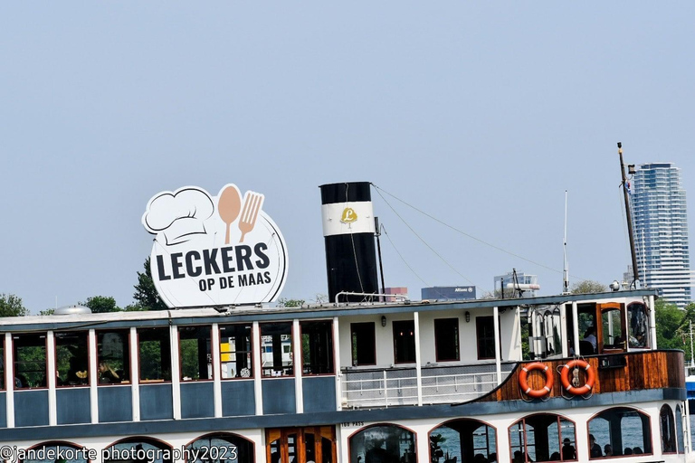 Roterdão: cruzeiro de barco Leckers de 2,5 horas e buffet