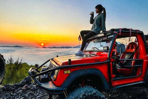 Mount Batur Jeep Sunrise With Ubud Tour Options Hot spring ticket (meet at meeting point)