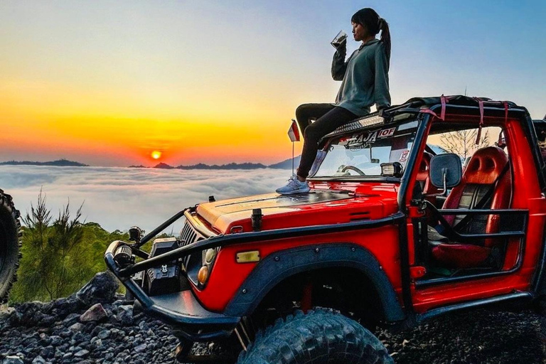 Mount Batur Jeep Sunrise With Ubud Tour Options Hot spring ticket (meet at meeting point)