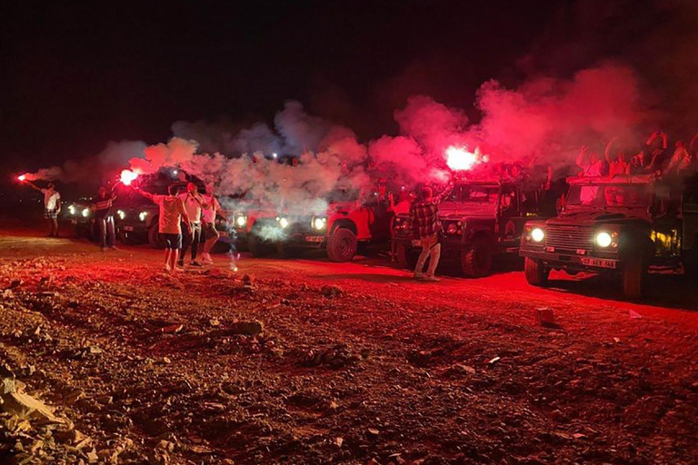 Safari Nocturno y Paseo en Barco por Alanya con Cena en la Ribera