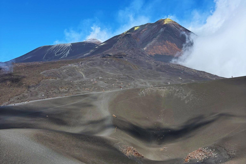 Trek to the summit of Mount Etna (3,350 m) with drone video etna summit craters hike