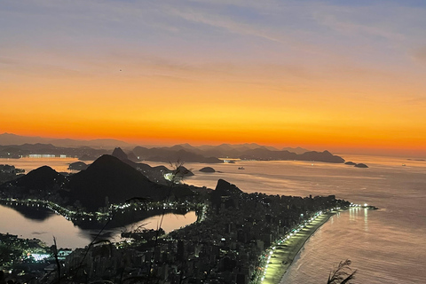 Dois irmãos sunrise hike & drone video
