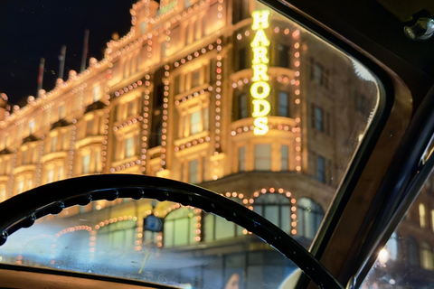 London: Christmas Lights Tour in a Vintage Rolls Royce