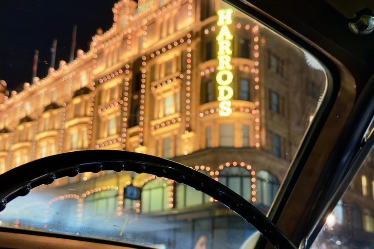 London: Christmas Lights Tour in a Vintage Rolls Royce
