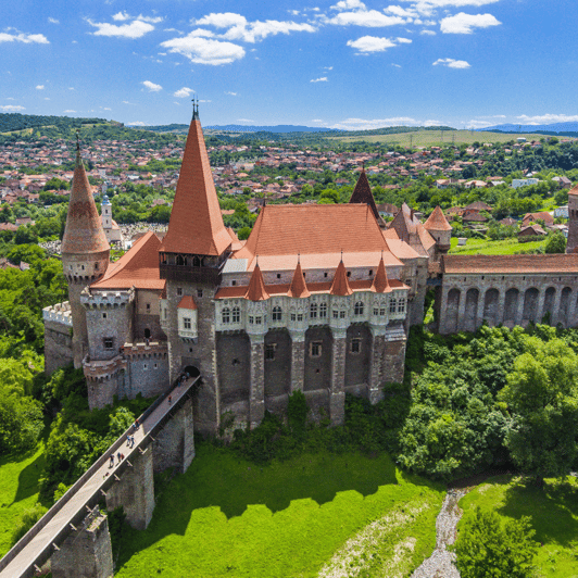 Sibiu: dagtour naar Corvin-kasteel en Deva-fort, en meer