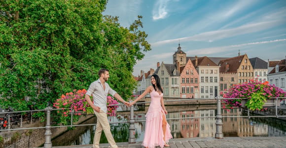 Brügge : Dein privates 30-minütiges Fotoshooting in der mittelalterlichen Stadt