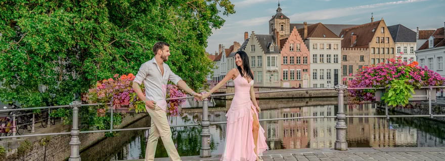 Bruges : Votre séance photo privée de 30 minutes dans la ville médiévale