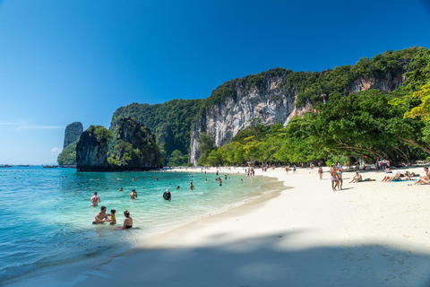 Krabi: Hong Island Longtail Boat, Pickup, Snorkeling & Lunch