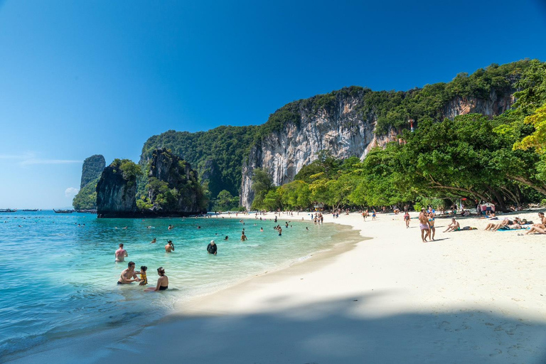 Krabi: Hong Island Longtail Boat, Pickup, Snorkeling & Lunch