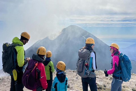Mount Etna: Vandring till toppen 3400 meter från norra sidan