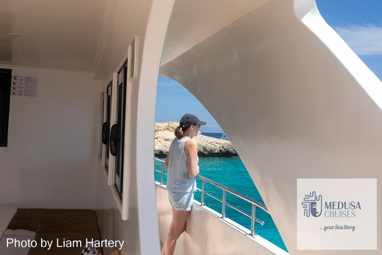 Protaras: Medusa Chill-Out Cruise to Blue Lagoon & Sea Caves