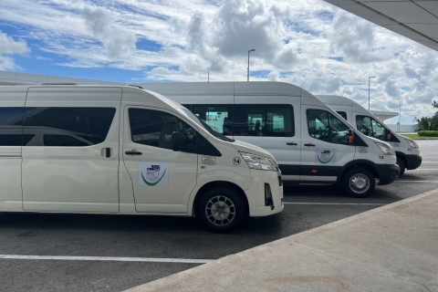 Flughafen Cancun: Flughafentransfer für eine Strecke oder Hin- und Rückfahrt1-Weg vom Flughafen Cancun nach Cancun Hotel Zone
