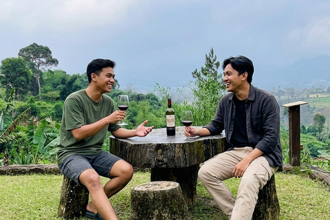Jakarta: Bandung Volcano, Hot Springs & Wine Tasting Jakarta: Bandung Volcano, Hot Springs & Wine Day Shared Tour
