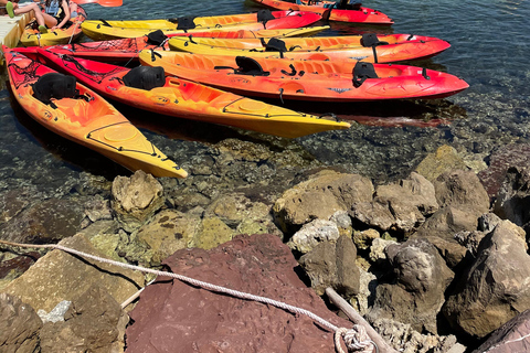 Menorca: Snorkeläventyr i kajak och marinreservat