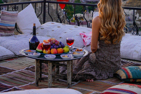 Cappadocia: Terrace Photo Spot With Balloon Flight View Basic Photography