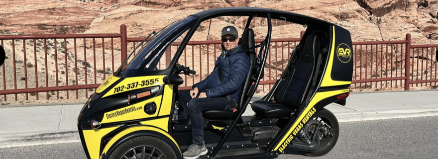 Depuis Las Vegas : Aventure en voiture électrique à Red Rock