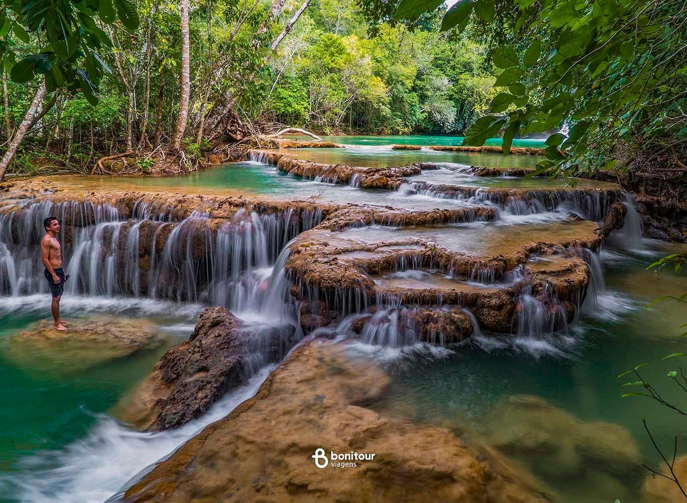Estância Mimosa: 7 Wasserfälle, typisches Mittagessen und leichter Wanderweg in Bonito