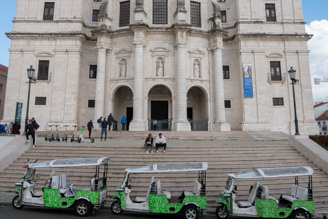 Tuk Tuk Lisbon: Old Lisbon 2-Hour Private Tour