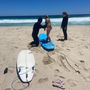 Beginner Group surfing lesson Margaret River Surfing Academy