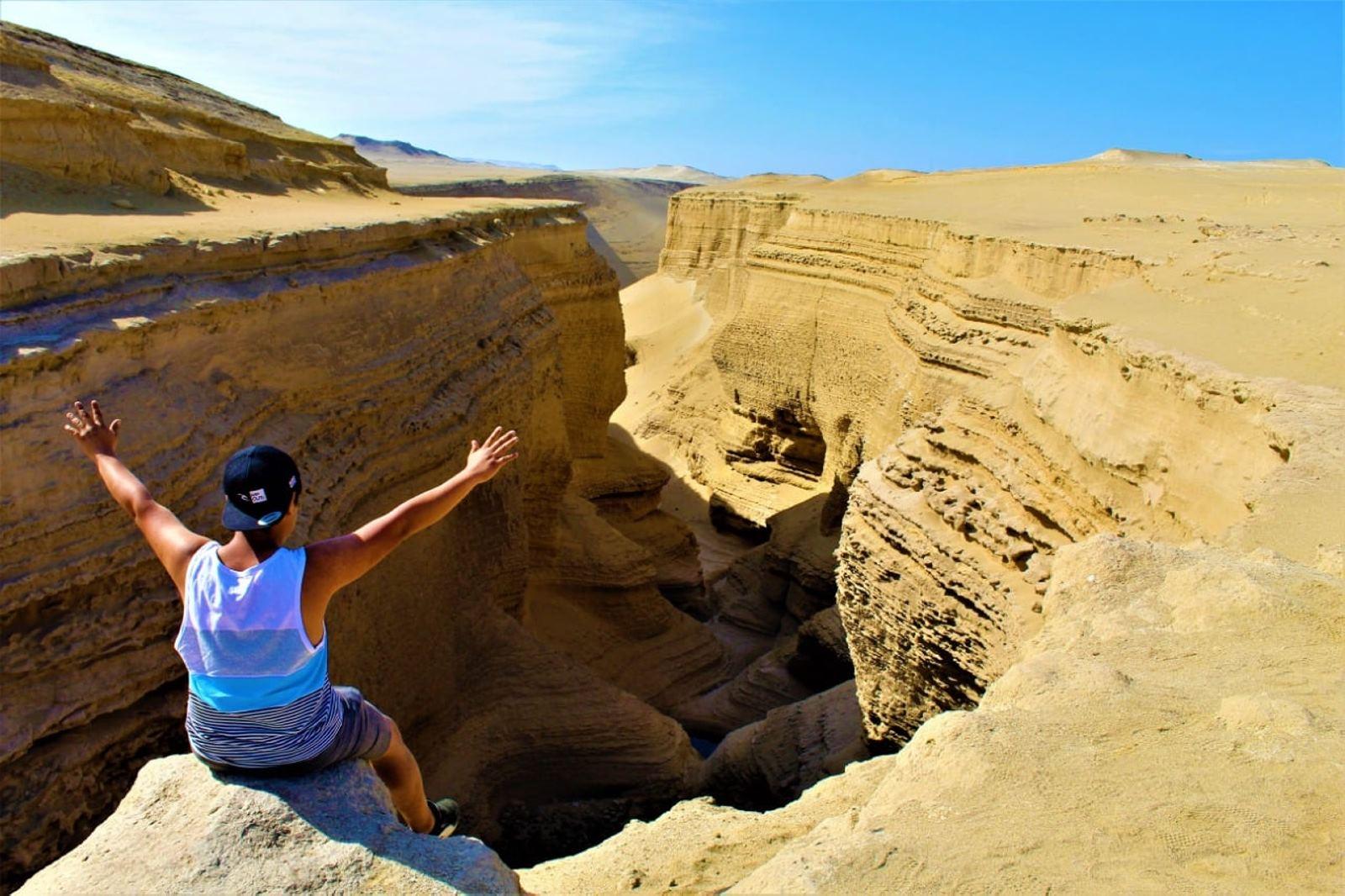 Ica / Huacachina : Canon de los Perdidos - Incas verstecktes Juwel