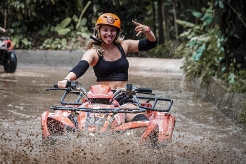 Ubud: Gorilla Cave ATV, Rice Terrace & Cretya Pool Tour Tandem Atv Ride meet at Venue(No Rice terrace & Cretya Tour)